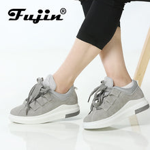 Load image into Gallery viewer, Fujin Brand 2018 ladies shoes platform shoes sneakers women autumn shoes  for women flats lace up breathable sport casual