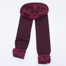 Load image into Gallery viewer, Autumn Winter Fashion Explosion Model Plus Thick Velvet Warm Seamlessly Integrated Inverted Cashmere Leggings Warm Pants