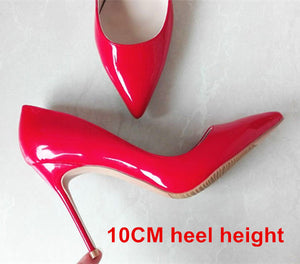 Brand Shoes Woman High Heels Ladies Shoes 12CM Heels Pumps Women Shoes High Heels Sexy Black Beige Wedding Shoes Stiletto B-0043