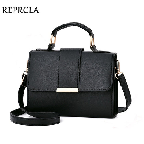 REPRCLA 2018 Summer Fashion Women Bag Leather Handbags PU Shoulder Bag Small Flap Crossbody Bags for Women Messenger Bags