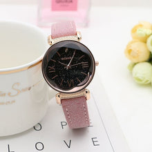 Load image into Gallery viewer, New Fashion Gogoey Brand Rose Gold Leather Watches Women ladies casual dress quartz wristwatch reloj mujer go4417