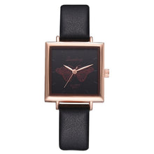 Load image into Gallery viewer, 2018 Top Brand Square Women Bracelet Watch Contracted Leather Crystal WristWatches Women Dress Ladies Quartz Clock Dropshiping