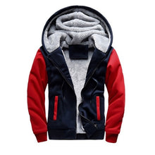 Load image into Gallery viewer, LBL Casual Mens Fleece Warm Hoodies Winter Outwear Thicken Jacket Men Slim Fit Zipper Hooded Hoody Man Streetwear Tracksuit Male