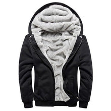 Load image into Gallery viewer, LBL Casual Mens Fleece Warm Hoodies Winter Outwear Thicken Jacket Men Slim Fit Zipper Hooded Hoody Man Streetwear Tracksuit Male