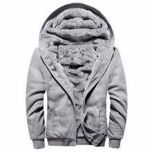 Load image into Gallery viewer, LBL Casual Mens Fleece Warm Hoodies Winter Outwear Thicken Jacket Men Slim Fit Zipper Hooded Hoody Man Streetwear Tracksuit Male