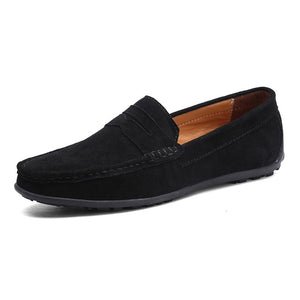 Men Casual Shoes Fashion Male Shoes Suede Leather Men Loafers leisure Moccasins Slip On Men's driving Shoes Large Size 6.5-11