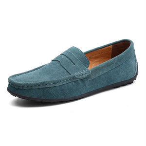 Men Casual Shoes Fashion Male Shoes Suede Leather Men Loafers leisure Moccasins Slip On Men's driving Shoes Large Size 6.5-11