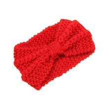 Load image into Gallery viewer, Winter Warmer Ear Knitted Headband Turban For Lady Women Crochet Bow Wide Stretch Hairband Headwrap Hair Accessories