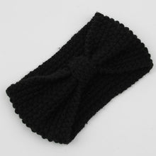 Load image into Gallery viewer, Winter Warmer Ear Knitted Headband Turban For Lady Women Crochet Bow Wide Stretch Hairband Headwrap Hair Accessories