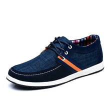 Load image into Gallery viewer, SUROM Men&#39;s Leather Casual Shoes Moccasins Men Loafers Luxury Brand Spring New Fashion Sneakers Male Boat Shoes Suede Krasovki