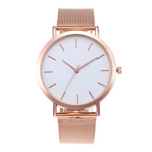 Load image into Gallery viewer, Women Watches Bayan Kol Saati Fashion Rose Gold Silver Luxury Ladies Watch For Women reloj mujer saat relogio zegarek damski