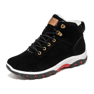 Winter Shoes Men Plush Warm 2018 Winter Boots Men Anti skidding Men Boots