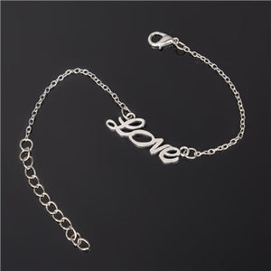 Simple Style Silver Plated Charm Bracelet Jewelry Gift Wedding Banquet Wholesale Top Quality