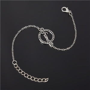 Simple Style Silver Plated Charm Bracelet Jewelry Gift Wedding Banquet Wholesale Top Quality