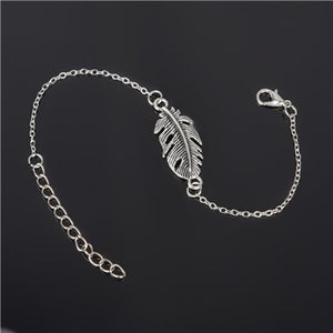 Simple Style Silver Plated Charm Bracelet Jewelry Gift Wedding Banquet Wholesale Top Quality