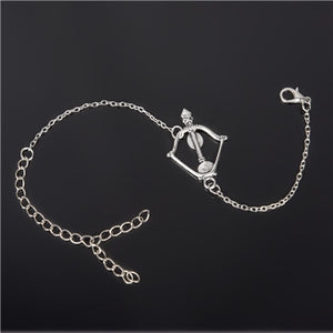 Simple Style Silver Plated Charm Bracelet Jewelry Gift Wedding Banquet Wholesale Top Quality