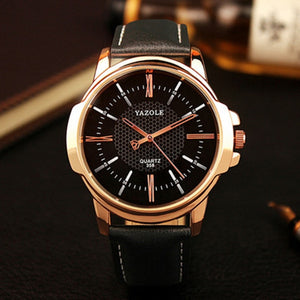 Yazole Brand Luxury Famous Men Watches Business Men's Watch Male Clock Fashion Quartz Watch Relogio Masculino reloj hombre 2018