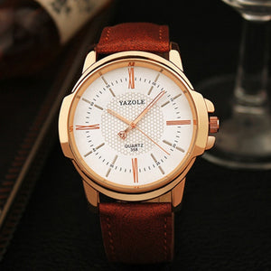 Yazole Brand Luxury Famous Men Watches Business Men's Watch Male Clock Fashion Quartz Watch Relogio Masculino reloj hombre 2018