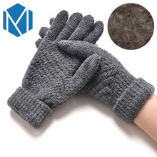 Load image into Gallery viewer, Miya Mona Hot Selling New Women Warm Winter Knitted Full Finger Gloves Mittens Girl Female Solid Woolen Gloves Screen Luvas