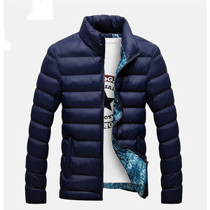 2018 New Winter Jackets Parka Men Autumn Winter Warm Outwear Brand Slim Mens Coats Casual Windbreaker Quilted Jackets Men M-4XL