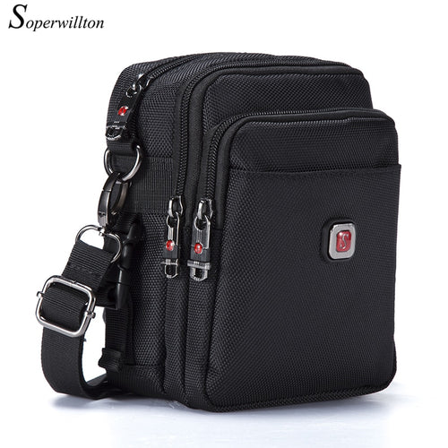 Soperwillton Brand Men's Bag Messenger Bag Waterproof Men Belt Bag Oxford 1680D Zipper Bag Crossbody For Male DropShipping #1052