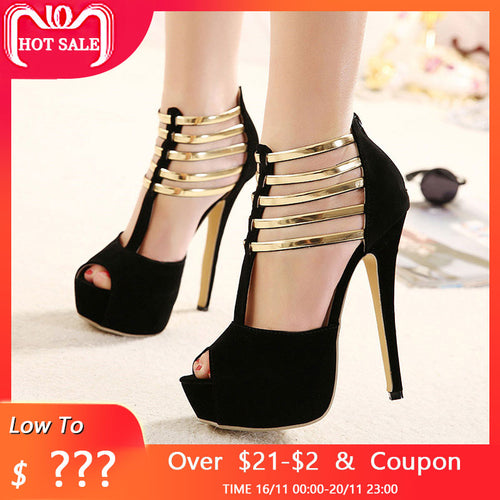 sexy high heels women shoes platform peep toe wedding shoes women pumps black red shoes woman high heel shoes tacones mujer