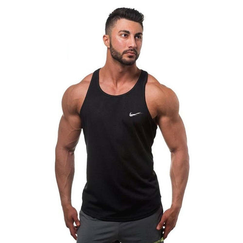 2018 fashion Golds gyms Brand singlet canotte bodybuilding stringer tank top men fitness vest muscle guys sleeveless vest