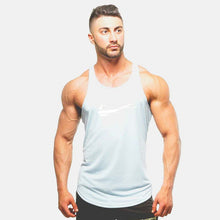 Load image into Gallery viewer, 2018 fashion Golds gyms Brand singlet canotte bodybuilding stringer tank top men fitness vest muscle guys sleeveless vest