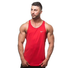 Load image into Gallery viewer, 2018 fashion Golds gyms Brand singlet canotte bodybuilding stringer tank top men fitness vest muscle guys sleeveless vest