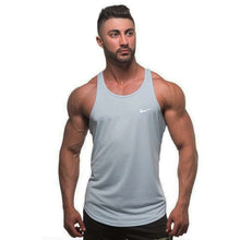 Load image into Gallery viewer, 2018 fashion Golds gyms Brand singlet canotte bodybuilding stringer tank top men fitness vest muscle guys sleeveless vest