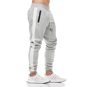 2018 Autumn new mens cotton Sweatpants gyms Fitness workout solid trousers male Casual fashion Pencil Pants Joggers sportswear