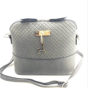 2018 Women Shoulder Bags Fashion Mini Bag With Deer Toy Shell Shape Women Small  Messenger Crossbody Bag Ladies Zipper HandBags